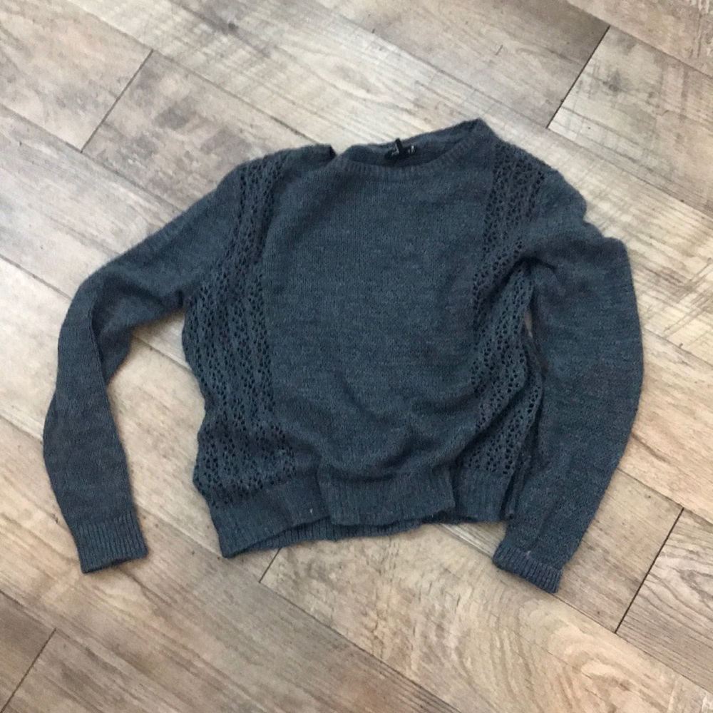 Grey forever 21 sweater
